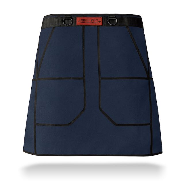 GRILLKILT | Grill Apron | Navy Blue