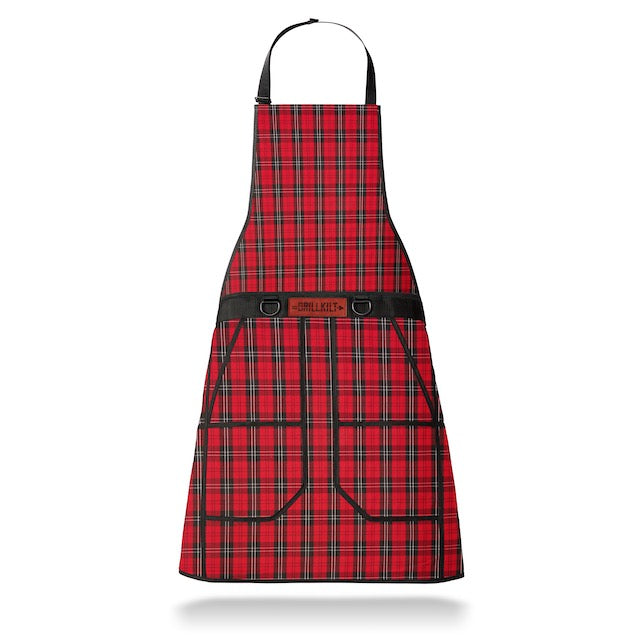 GRILLKILT | Grilling Apron With Bib | Cunningham Tartan